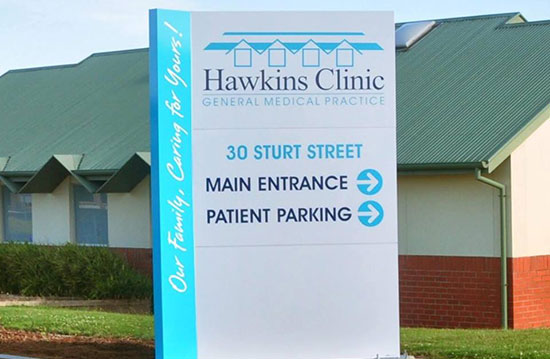 Front Sign